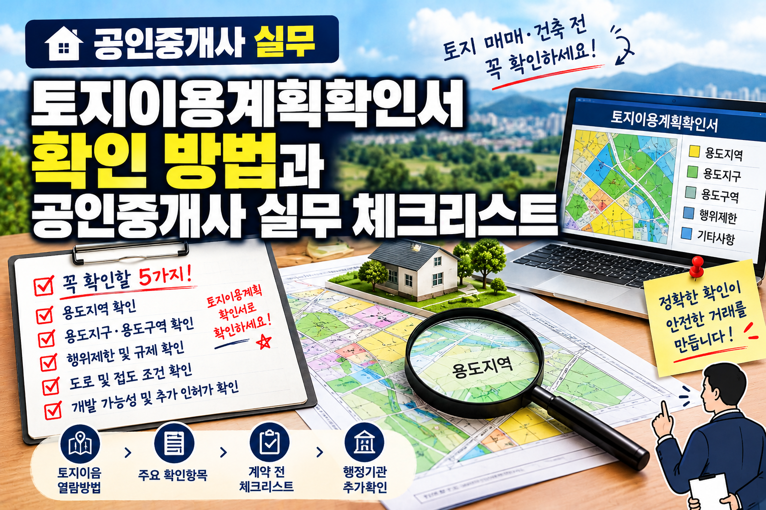 토지이용계획 확인 실무 체크리스트